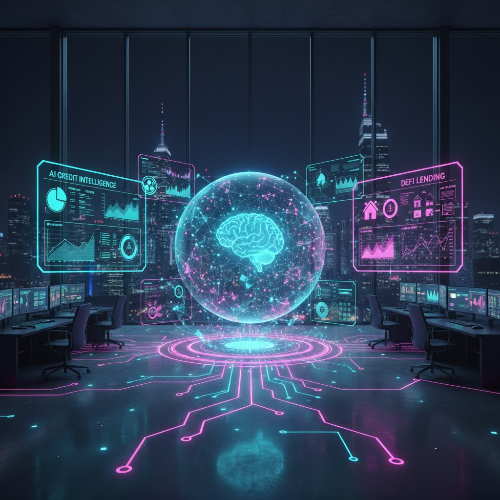 AI Credit Intelligence for DeFi Lending | AJEndless AI